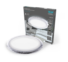 Светильник светодиодный Bubbles BL319 Кругл. 12+4W LED 4000K 1200лм193х31ммO160 1/20  BL319 Gauss