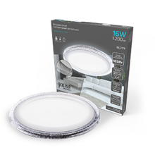 Светильник светодиодный Bubbles BL319 Кругл. 12+4W LED 4000K 1200лм193х31ммO160 1/20  BL319 Gauss