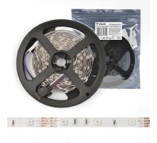 Лента светодиодная мультиколор ULS-Q911 5050-30LED/m-8mm-IP20-DC12V-7,2W/m-3M-RGB  UL-00000944  Volpe