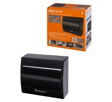 Бокс пластиковый навесной ЩРН-П-10 модулей IP41, Антрацит  SQ0901-0903  TDM