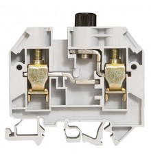 Винтовая клемма Viking 3 - однополюсная - с держателем предохранителя 5х20 с поворотной головкой - шаг 12 мм  037187  Legrand