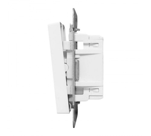 Механизм выключателя, двухклавишный, перекрёстный, белый Эпика EKF  UP1-SWW-22  EKF