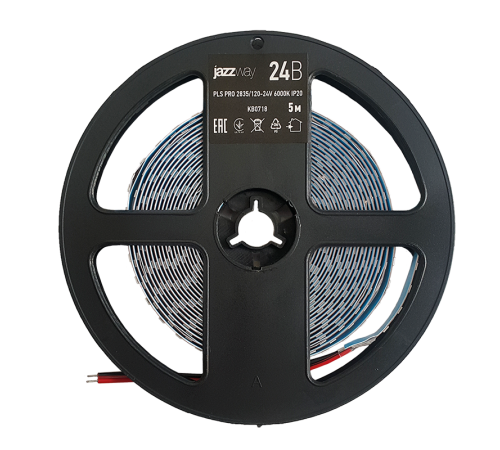 Лента светодиодная PLS PRO 2835/168-24V - 3000K IP20 5m  .5015739  Jazzway