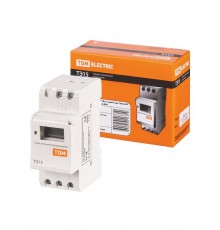 Таймер электронный ТЭ15-1мин/7дн-16on/off-16А-DIN   SQ1503-0005  TDM