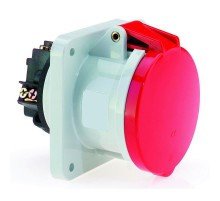 Розетка встраиваемая 63A 4р(3P+PE) 6h 400V IP44 I 134-Bals I Bals