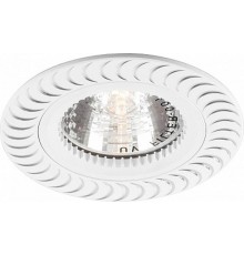 Светильник точечный встраиваемый под лампу GS-M392W MR16 50W G5.3 белый  28339  FERON