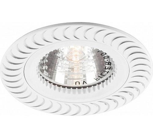 Светильник точечный встраиваемый под лампу GS-M392W MR16 50W G5.3 белый  28339  FERON