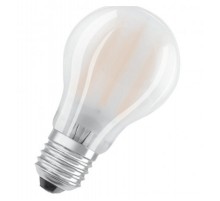 Лампа светодиодная LEDPCLA40D 5W/827 230VGLFR E27 10X1  4058075439399  OSRAM