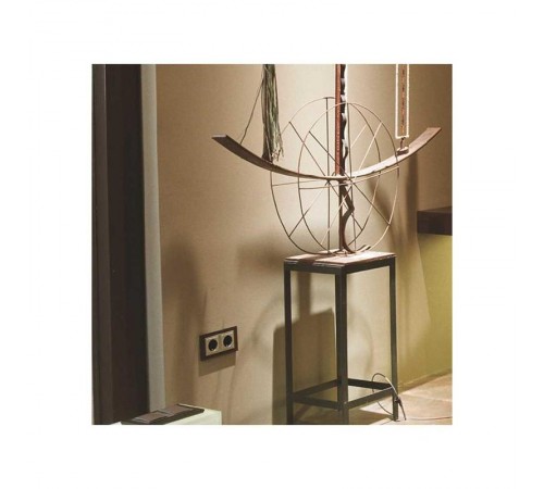 Simon 82 Накладка для спутниковых радио-телевизионных розеток, S82, S82N, алюминий  82097-33  Simon