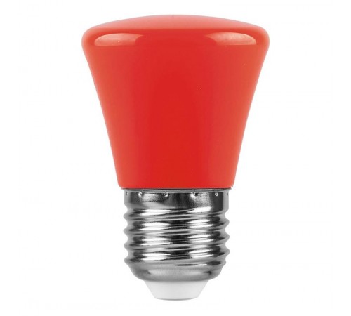Лампа светодиодная для белт лайта LB-372 (1W) 230V E27 красный Колокольчик  25911  FERON