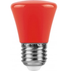 Лампа светодиодная для белт лайта LB-372 (1W) 230V E27 красный Колокольчик  25911  FERON