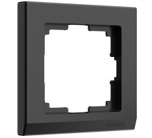 W0011808/ Электроустановочные изделия - Рамка на 1 пост (черный)  a050908  Werkel