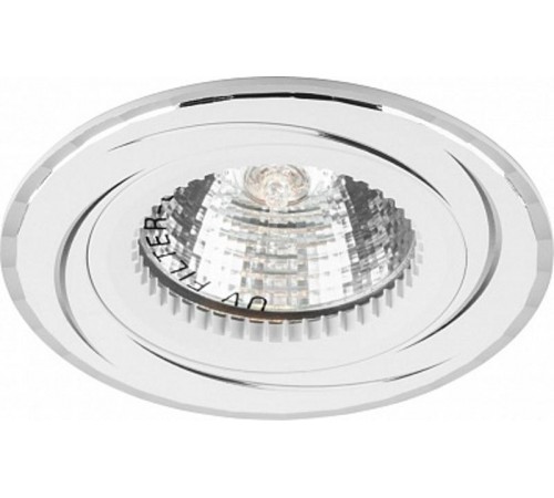 Светильник точечный встраиваемый под лампу GS-M361W MR16 50W G5.3 белый  28344  FERON