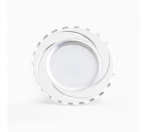 Светильник точечный встраиваемый под лампу GS-M361W MR16 50W G5.3 белый  28344  FERON