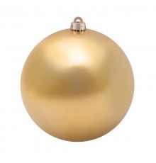Елочная фигура "Шар", 20 см, цвет золотой  502-001  NEON-NIGHT