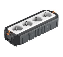 Коробка монтажная укомплектованная UT4 GST18i (4 розетки)  7404682  OBO Bettermann