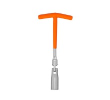 Ключ свечной Т-образный с карданным шарниром, 16х250мм  80-0726  REXANT