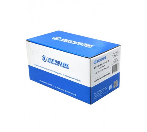 ВП 16Е-23Б-231-55 У2.3, рычаг с роликом, с сальником, ход влево, cамовозврат, 1з+1р, IP55, выключатель путевой (ЭТ)  ET522105  Электротехник