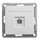 W59 Белый Розетка телефонная 1-ая RJ11  RSI-152T-1-86  SE