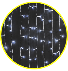 Гирлянда NGF 93 669 NGF-С03-01 (занавес CW 400 2*3м IP20 TR)  93669  Navigator