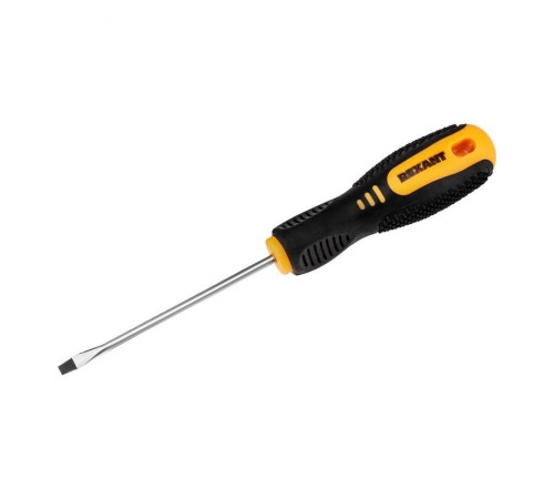Отвертка шлицевая SL 3х75 мм, двухкомпонентная рукоятка  12-4721  REXANT