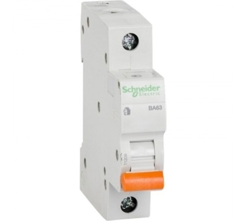 Выключатель автоматический  однополюсный ВА63 63А C 4,5кА  11209  Schneider Electric