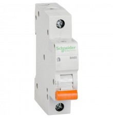 Выключатель автоматический  однополюсный ВА63 63А C 4,5кА  11209  Schneider Electric