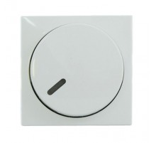 ABB Basic 55 Альп. белый Накладка светорегулятора поворотного для механизмов диммеров BJE  6599-0-2928   2CKA006599A2928  ABB