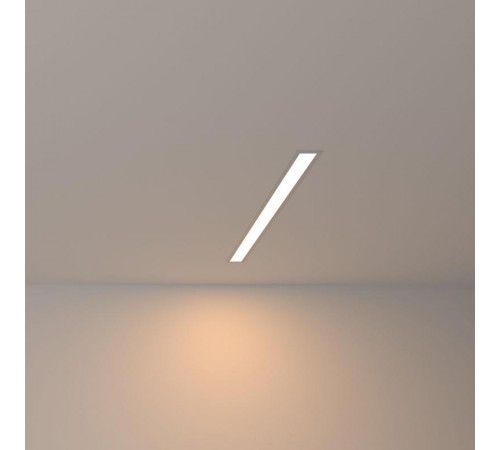 Светильник светодиодный встраиваемый линейный 53см 10W 3000К матовое серебро (100-300-53)  a040148  Elektrostandard