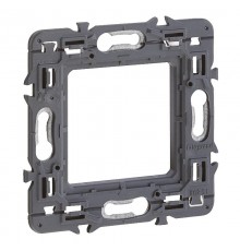 Суппорт Mosaic 1 мест 2 мод.  монтаж на винтах  080251  Legrand