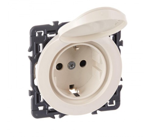 Суппорт Mosaic 1 мест 2 мод.  монтаж на винтах  080251  Legrand