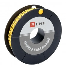 Маркер-кабельный 6,0кв.мм "B" (500шт.) (ЕС-3) EKF PROxima  plc-KM-6-B  EKF
