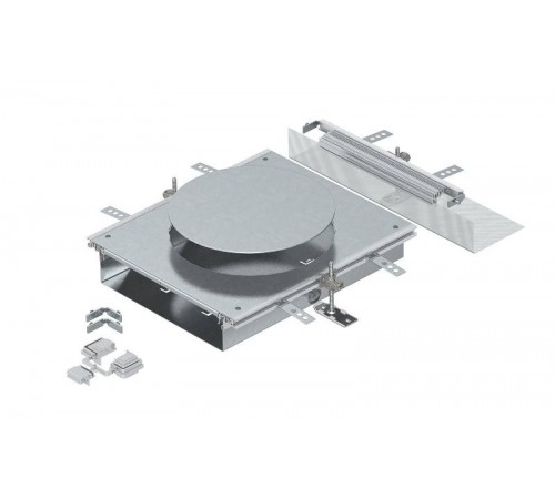 Монтажная секция для канала OKA-W 6050 для лючка GES9 (сталь) (OKA-W A 6050R9)  7424906  OBO Bettermann