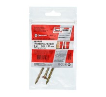 Саморез ШУж 6,0х80 пот. гол. (3 шт) - пакет ( 0,03 кг)  102521  Tech-KREP