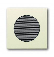 Плата центральная (накладка) для громкоговорителя 8223 U, серия future/solo, цвет savanne/слоновая кость  8200-0-0079   2CKA008200A0079  ABB