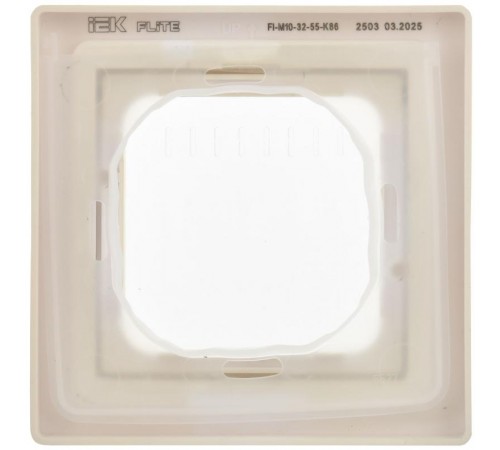 FLITE Рамка 1-местная IP55 Рпро-1-55-ФлСл сливочный  FI-M10-32-55-K86  IEK
