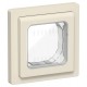 FLITE Рамка 1-местная IP55 Рпро-1-55-ФлСл сливочный  FI-M10-32-55-K86  IEK