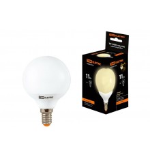 Лампа энергосберегающая КЛЛ 11Вт E14 827 шарообразная G55  SQ0323-0159  TDM