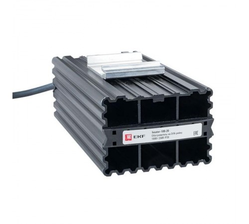 Обогреватель на DIN-рейку 100Вт 230В IP20 EKF PROxima  heater-100-20  EKF
