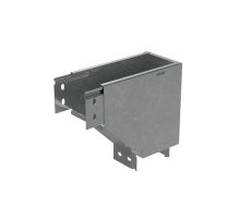 Угол вертикальный внешний L 80х100 мм с разворотом трассы на 90 град "ПЛЮС"  VLPDplus90-80-100-L  КМ-профиль