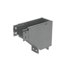 Угол вертикальный внешний L 80х100 мм с разворотом трассы на 90 град "ПЛЮС"  VLPDplus90-80-100-L  КМ-профиль