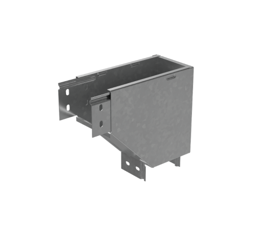 Угол вертикальный внешний L 80х100 мм с разворотом трассы на 90 град "ПЛЮС"  VLPDplus90-80-100-L  КМ-профиль