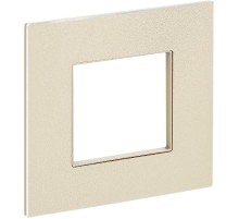 SKANDY Рамка 1-местная SK-F31Sh металл шампань   SK-M12-M-K37  IEK