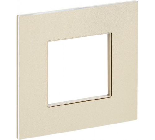 SKANDY Рамка 1-местная SK-F31Sh металл шампань   SK-M12-M-K37  IEK