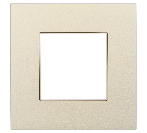 SKANDY Рамка 1-местная SK-F31Sh металл шампань   SK-M12-M-K37  IEK