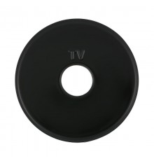 Накладка розетки TV (черный) Vintage  885108-1  Ecoplast