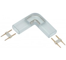 Коннектор угловой 5шт MONO 12мм (разъем-разъем)  LSCON12-MONO-220-05  IEK