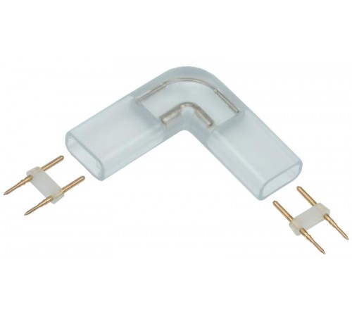 Коннектор угловой 5шт MONO 12мм (разъем-разъем)  LSCON12-MONO-220-05  IEK