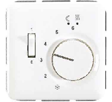 Крышка для регулятора подогрева пола FTR231U; коричневая  CDFTR231PLBR  Jung