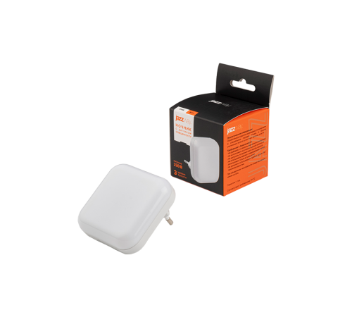 Ночник светодиодный  JN-01-L, в розетку, датчик освещ.  .5061996  Jazzway